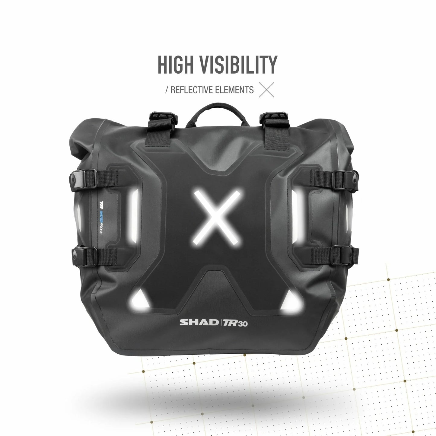 TR30 - Waterproof Saddle Bags Terra
