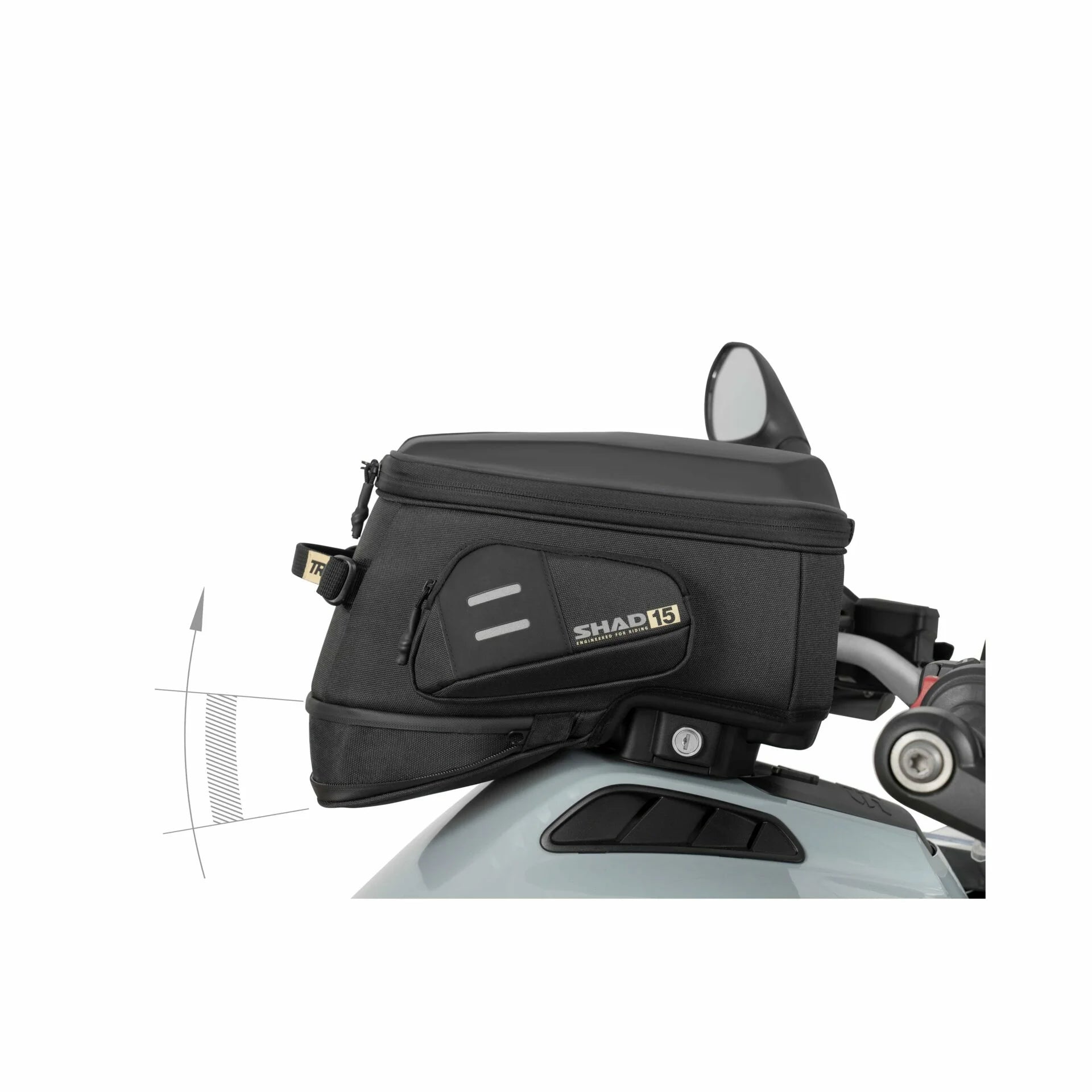 TR15CL - Tank bag Terra Click System – Shad Canada TR15CL - Tank bag Terra Click System – Shad Canada