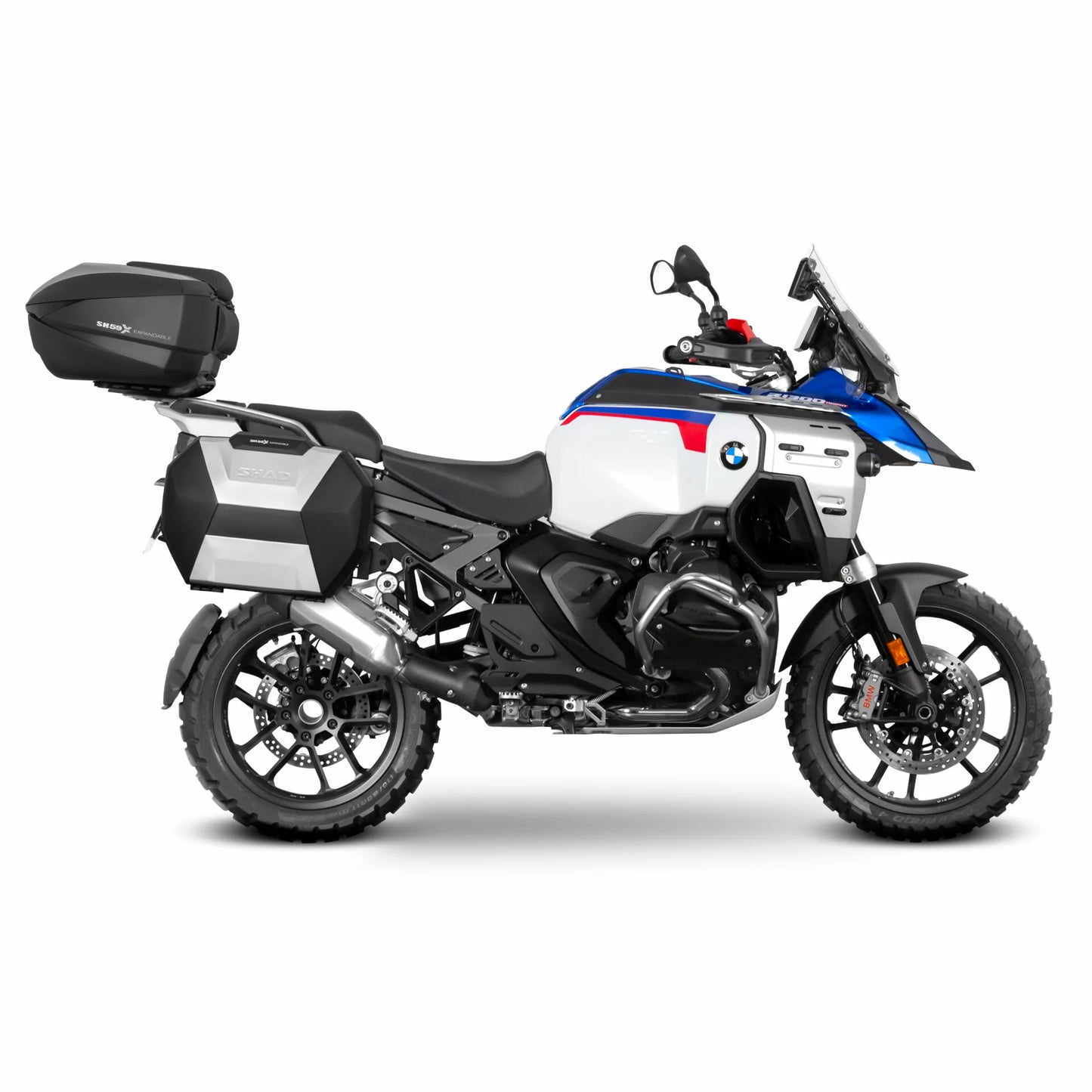 BMW R1300RT/R1300GS/Adventure Top Case Fitting Kit (compatible with electronic OEM BMW rack)