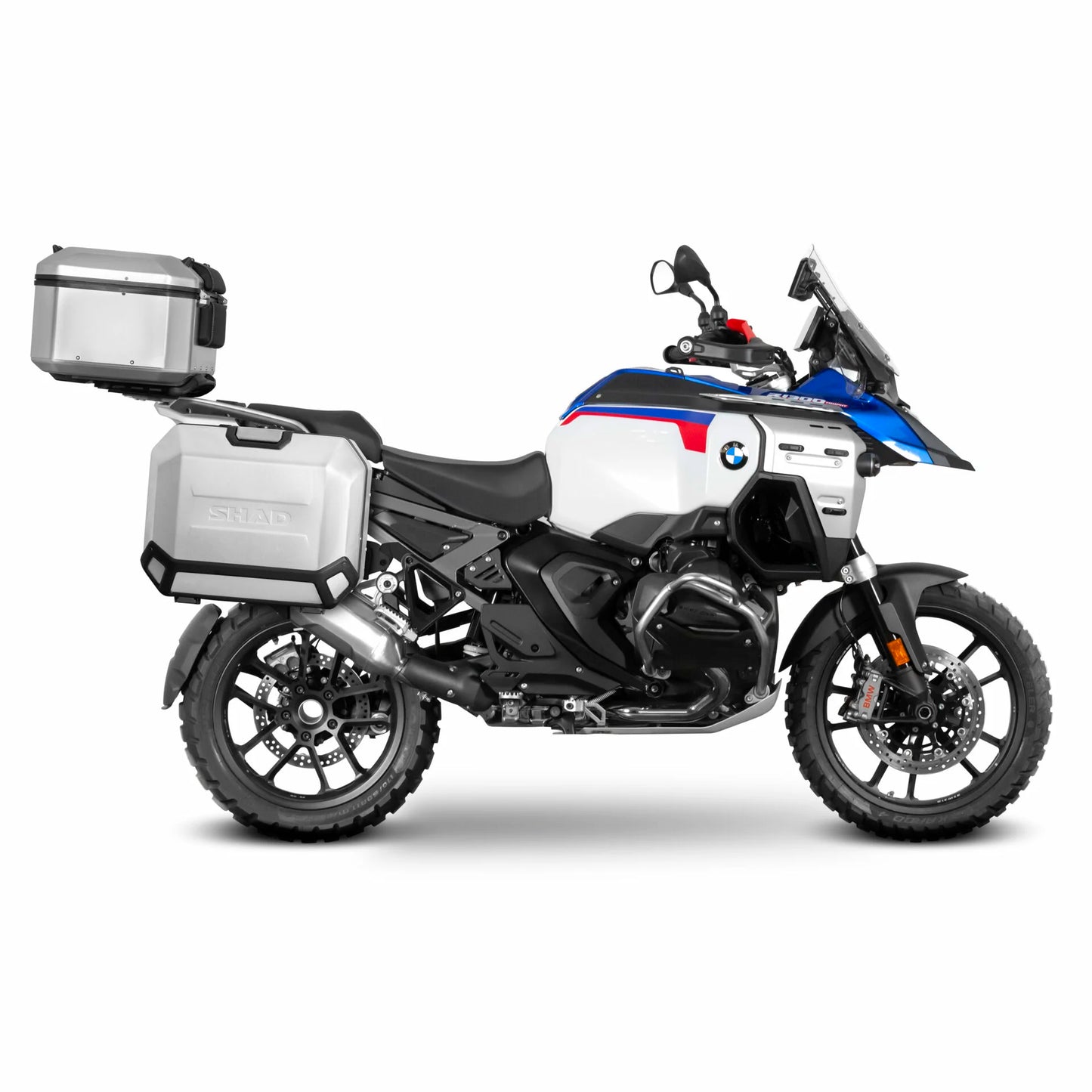 BMW R1300RT/R1300GS/Adventure Top Case Fitting Kit (compatible with electronic OEM BMW rack)