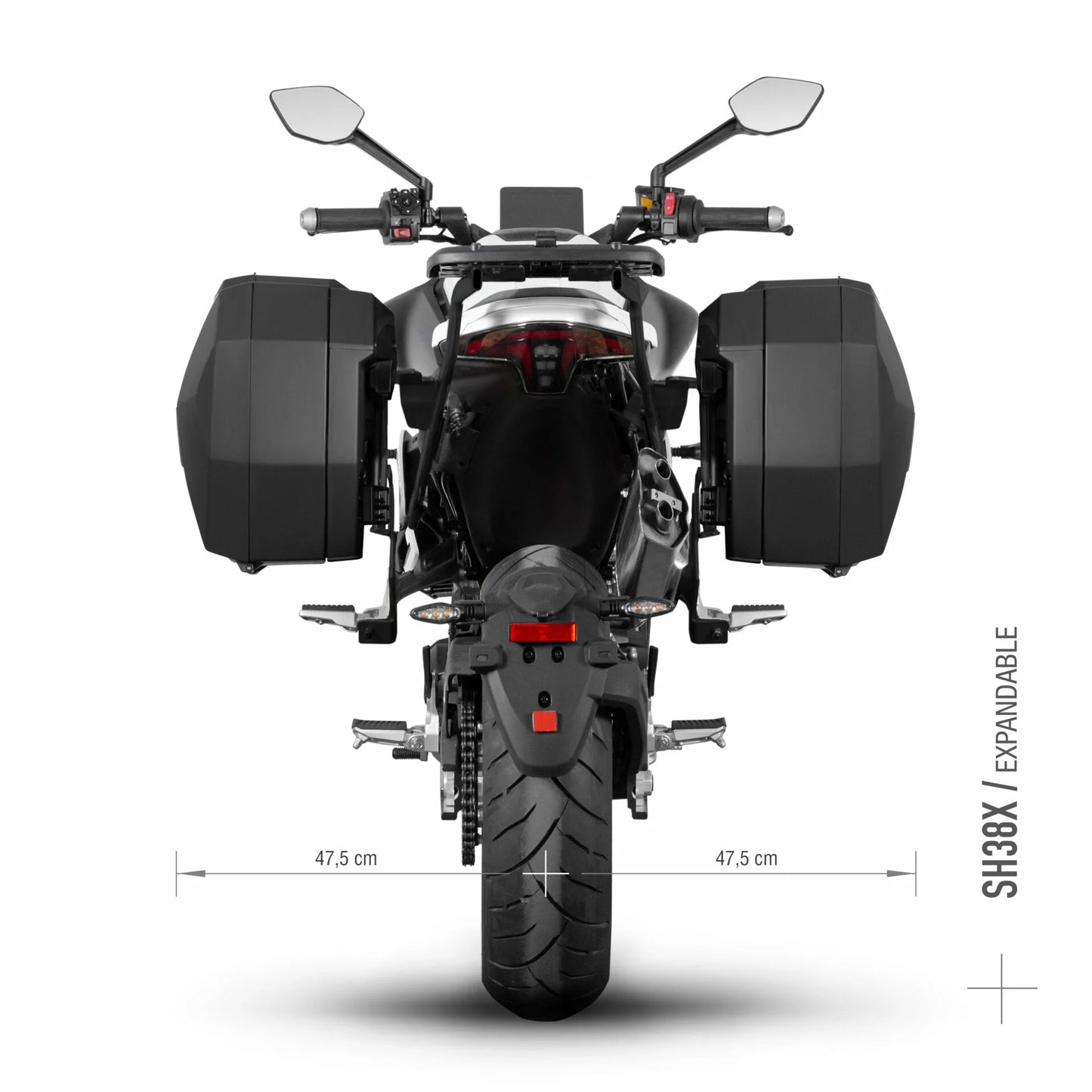 CF Moto 800 NK/Sport/Advanced Fixation latérale système 3P