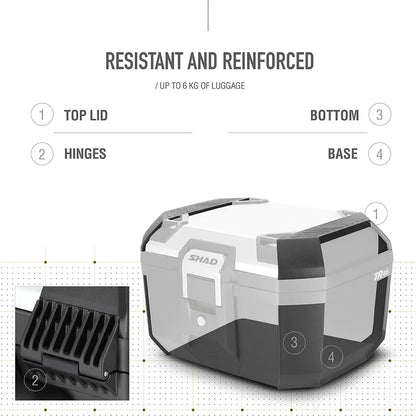 TR46 Top Case Terra Aluminum