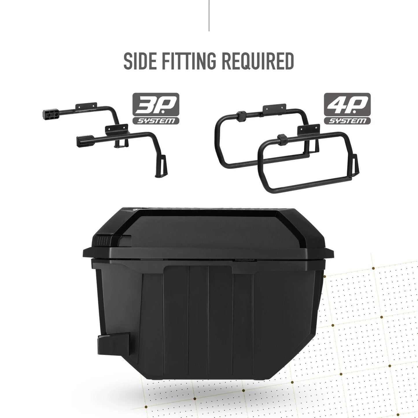 TR27 Terra - Valise latérale aluminium