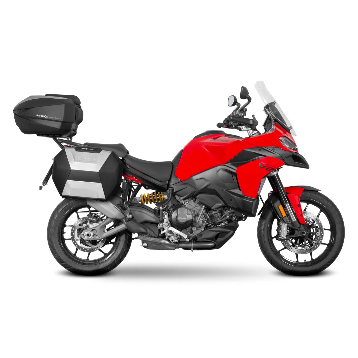Ducati Multistrada V2 3P System Side Case Fitting Kit