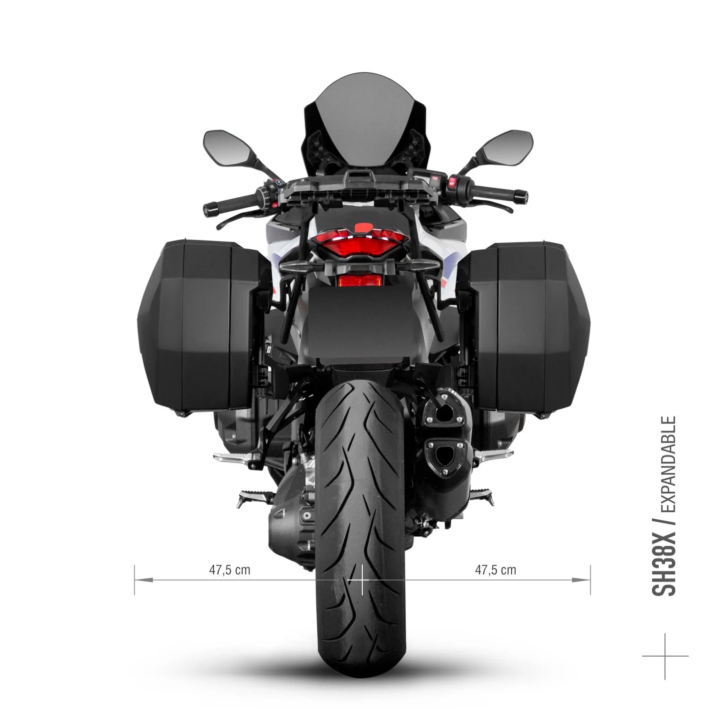 BMW R1300 R/RS Fixation latérale système 3P